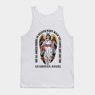 Vintage Guardian Angel Bright and Pure Tank Top